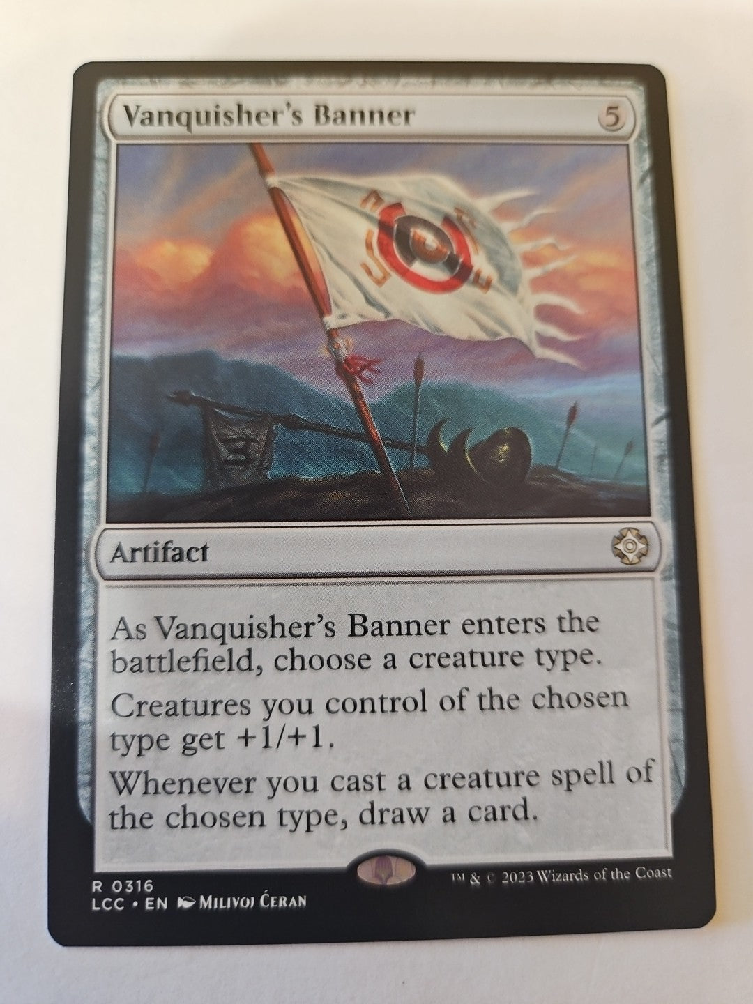 MTG - The Lost Caverns of Ixalan - Vanquisher's Banner - NM - NF