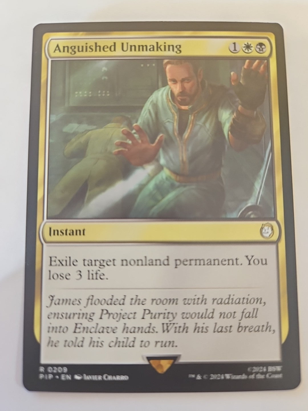 MTG - Universes Beyond: Fallout - Anguished Unmaking - NM - NF