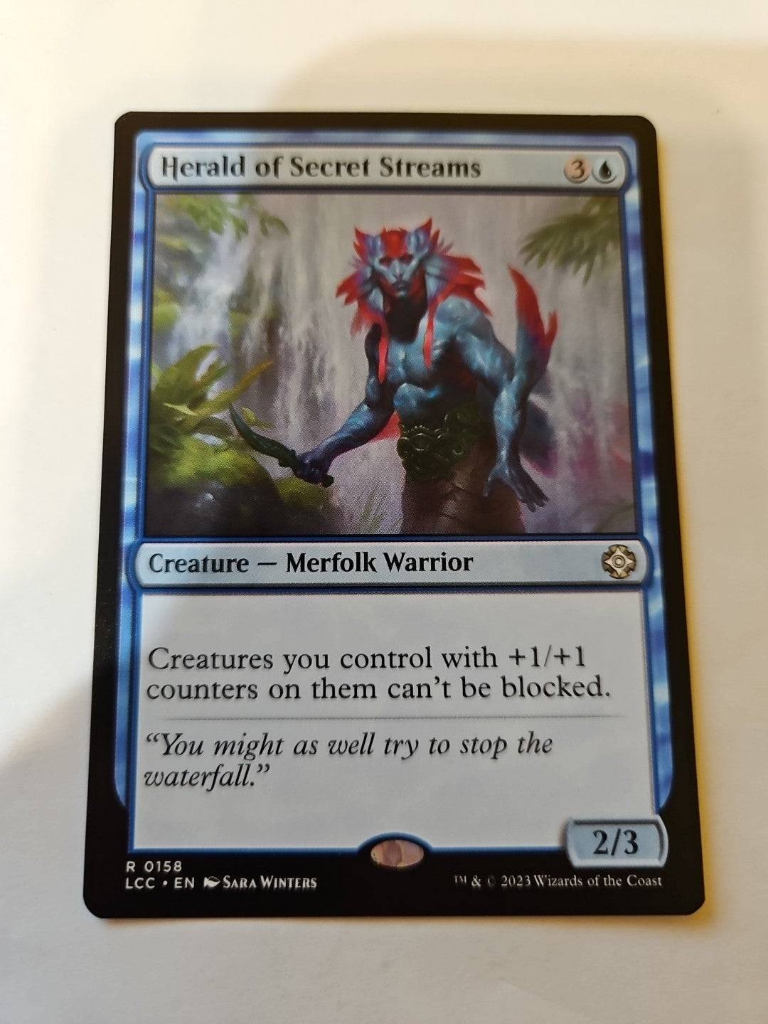 MTG - The Lost Caverns of Ixalan - Herald of Secret Streams - NM - NF