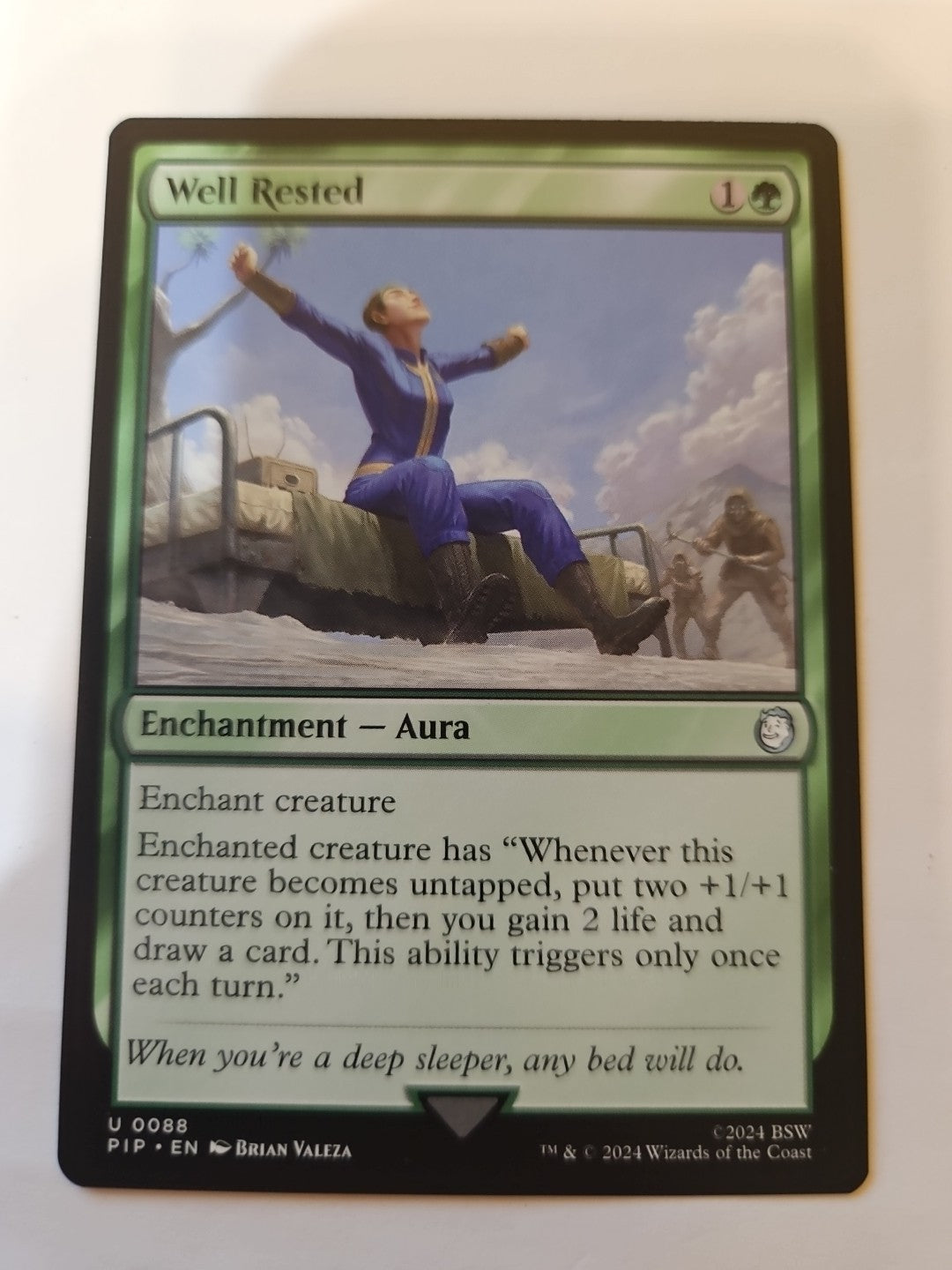 MTG - Universes Beyond: Fallout - Well Rested - NM - NF