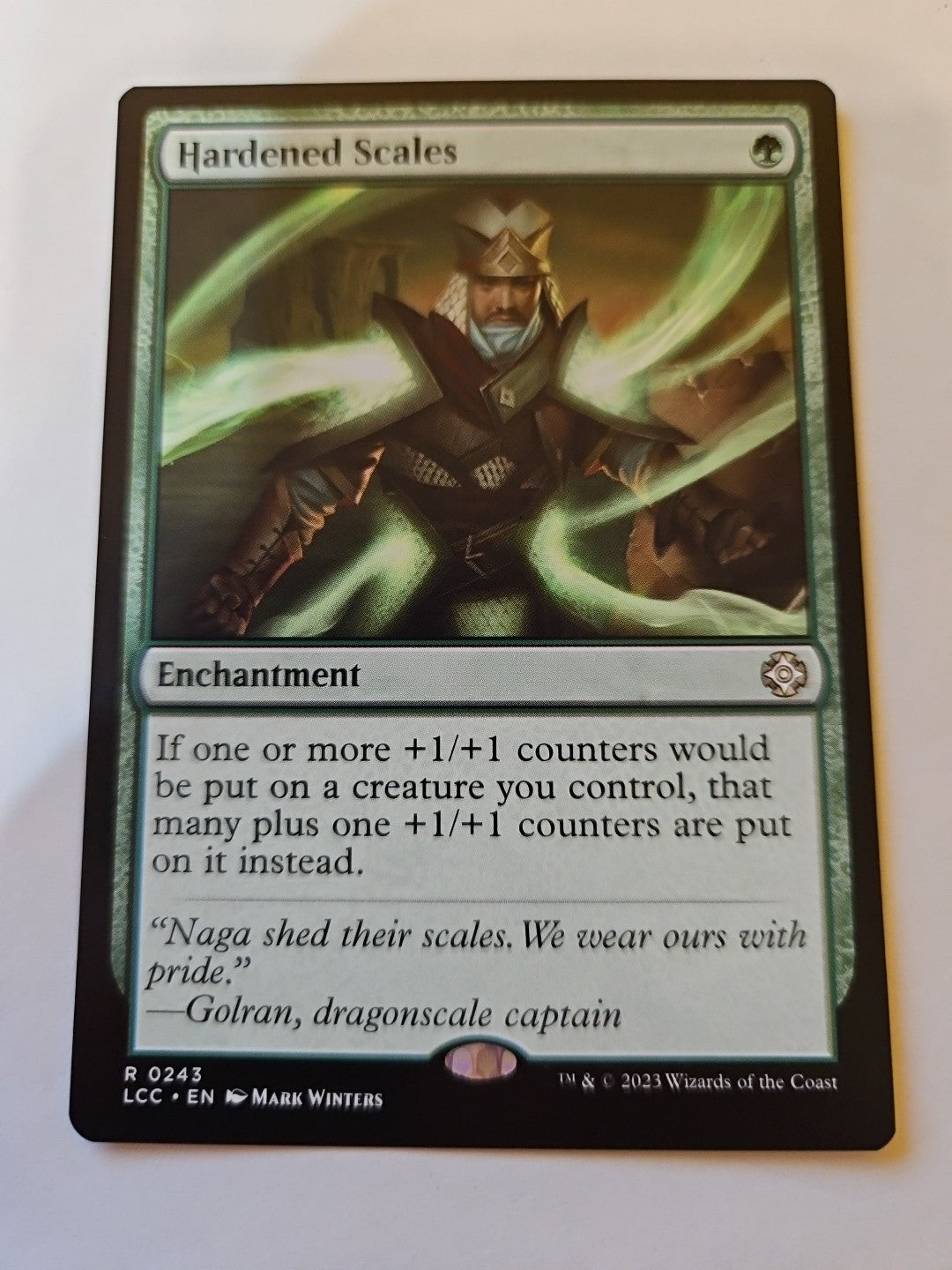 MTG - The Lost Caverns of Ixalan - Hardened Scales - NM - NF