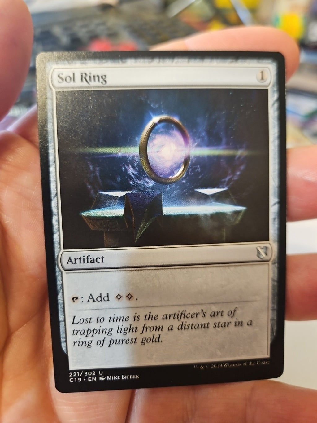 MTG - Commander 2019 - Sol Ring - NM - NF