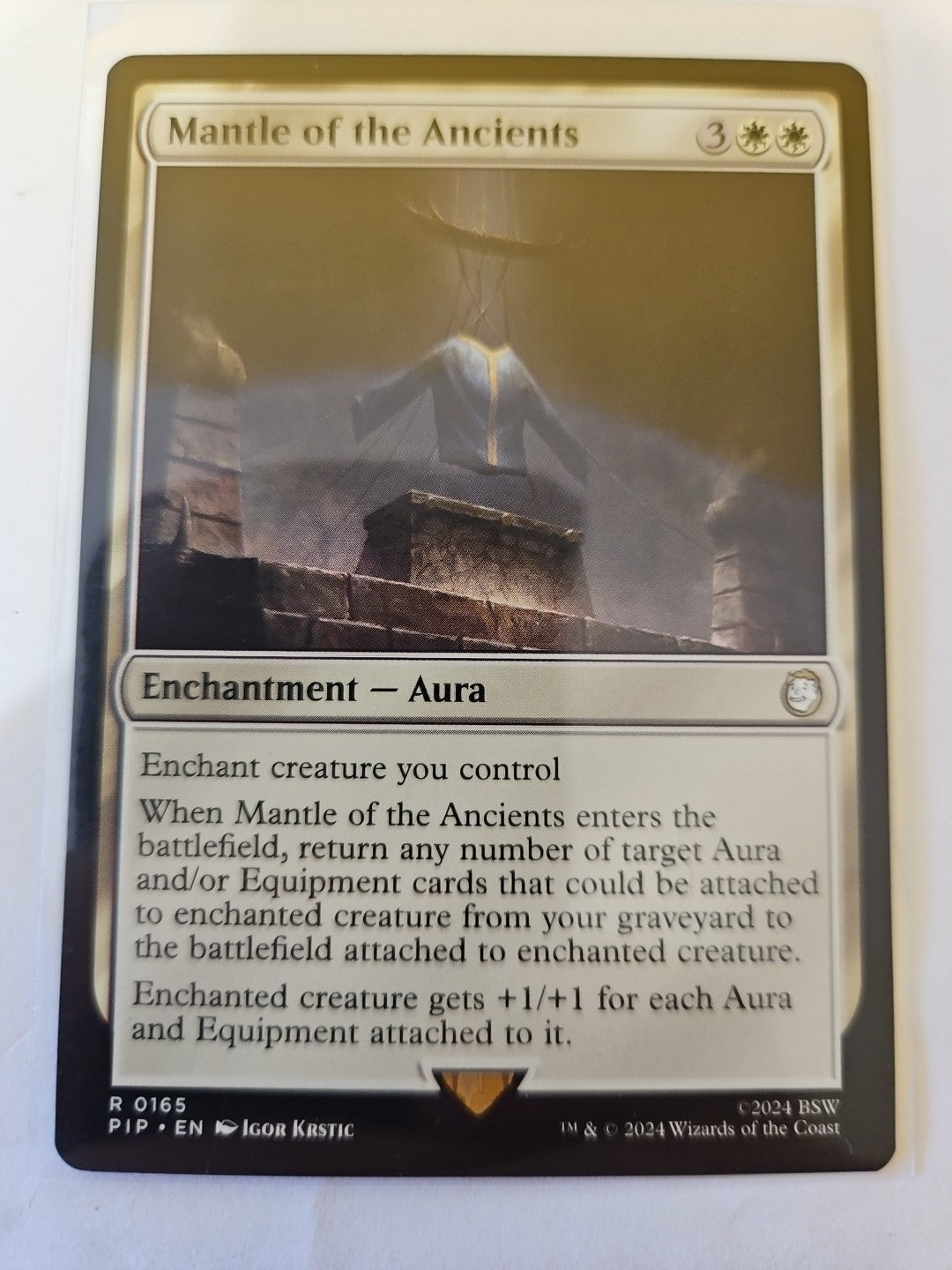 MTG - Universes Beyond: Fallout - Mantle of the Ancients - NM - NF