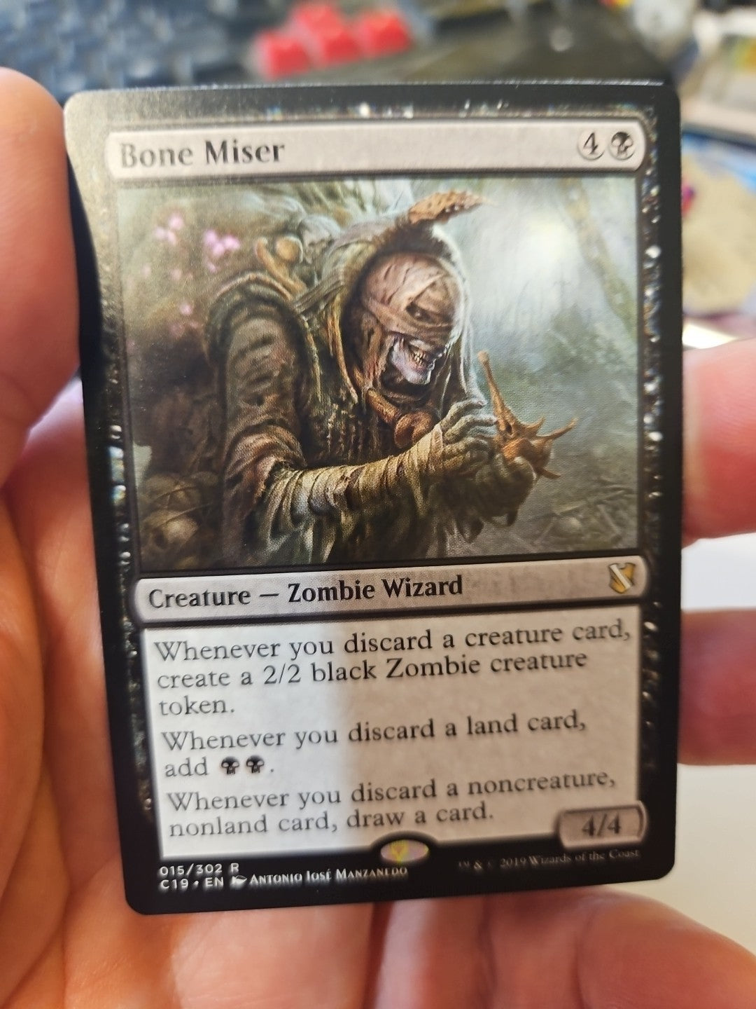 MTG - Commander 2019 - Bone Miser - NM - NF