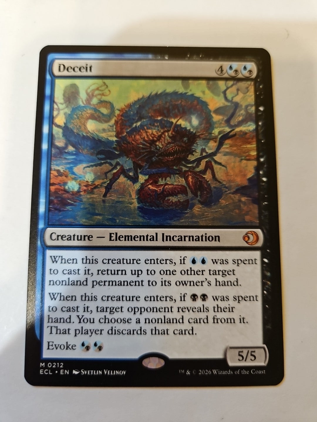 MTG - Lorwyn Eclipsed - Deceit - NM - NF