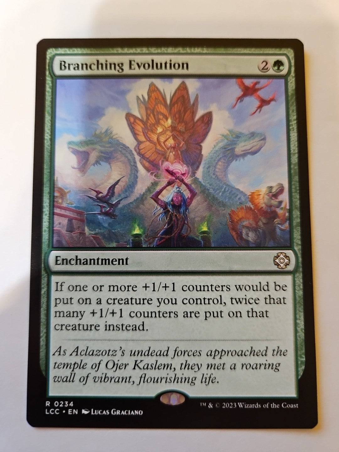 MTG - The Lost Caverns of Ixalan - Branching Evolution - NM - NF