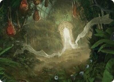 Magic: The Gathering - Art Series: Duskmourn: House of Horror - Hushwood Verge Art Card - Normal