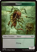 Magic: The Gathering - Duskmourn: House of Horror - Insect (0013) // Spider Double-Sided Token - Foil