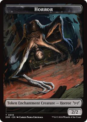 Magic: The Gathering - Duskmourn: House of Horror - Horror Token - Normal