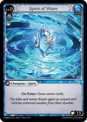 Grand Archive TCG - Mortal Ambition Starter Decks - Spirit of Water - 1 - Normal