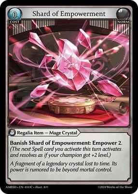 Grand Archive TCG - Mortal Ambition Starter Decks - Shard of Empowerment - 14 - Normal