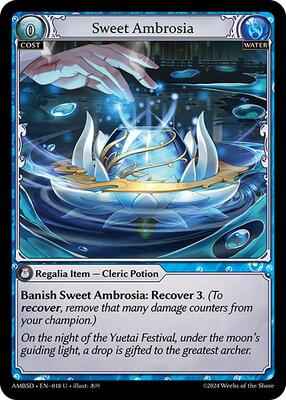Grand Archive TCG - Mortal Ambition Starter Decks - Sweet Ambrosia - 18 - Normal