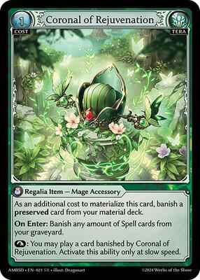 Grand Archive TCG - Mortal Ambition Starter Decks - Coronal of Rejuvenation - 21 - Normal