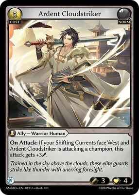 Grand Archive TCG - Mortal Ambition Starter Decks - Ardent Cloudstriker - 23 - Normal