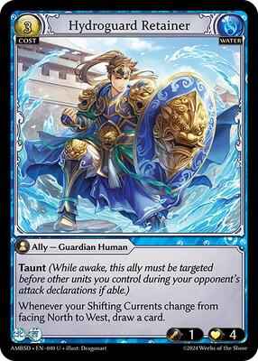 Grand Archive TCG - Mortal Ambition Starter Decks - Hydroguard Retainer - 40 - Normal
