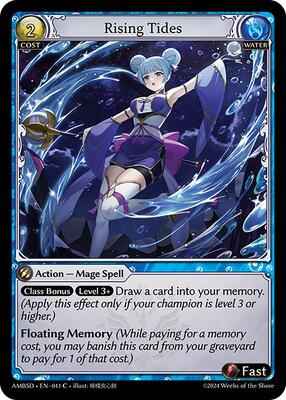 Grand Archive TCG - Mortal Ambition Starter Decks - Rising Tides - 41 - Normal