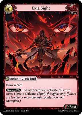 Grand Archive TCG - Mortal Ambition Starter Decks - Exia Sight - 53 - Normal