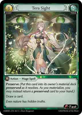Grand Archive TCG - Mortal Ambition Starter Decks - Tera Sight - 61 - Normal