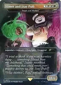 Magic: The Gathering - Secret Lair Drop Series - Slimer and Stay Puft - Yargle and Multani (Rainbow Foil) - Foil