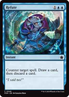 Magic: The Gathering - Foundations - Refute - Normal