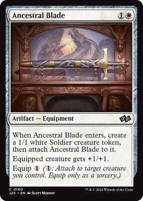 Magic: The Gathering - Foundations Jumpstart - Ancestral Blade - 160 - Normal