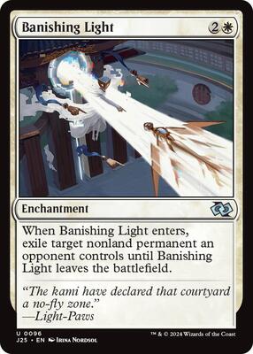 Magic: The Gathering - Foundations Jumpstart - Banishing Light - 96 - Normal