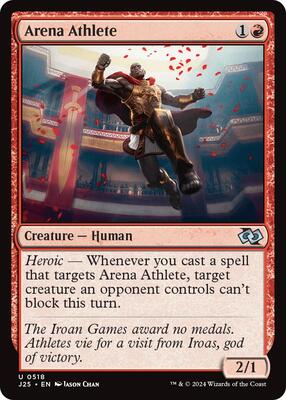 Magic: The Gathering - Foundations Jumpstart - Arena Athlete - 518 - Normal