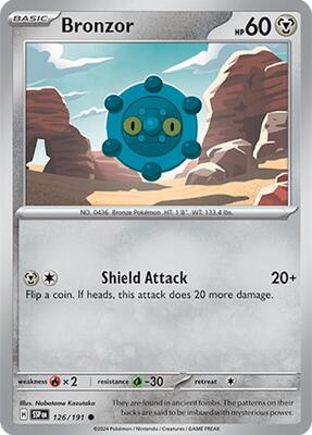 Pokemon - SV08: Surging Sparks - Bronzor - Anime Card Craze