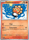 Pokemon - SV08: Surging Sparks - Castform Sunny Form - 020/191 - Anime Card Craze