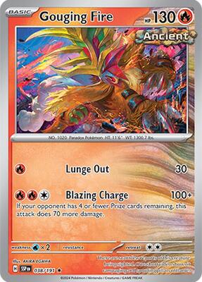 Pokemon SV08: Surging Sparks Gouging Fire - Anime Card Craze