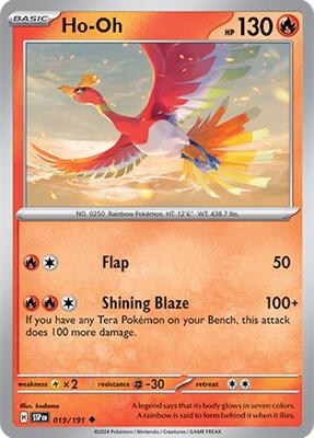 Pokemon SV08: Surging Sparks Ho-Oh - Anime Card Craze