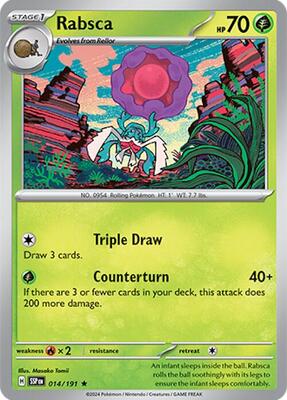 Pokemon - SV08: Surging Sparks - Rabsca - Anime Card Craze