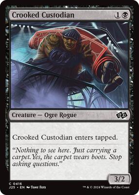 Magic: The Gathering - Foundations Jumpstart - Crooked Custodian - 416 - Normal