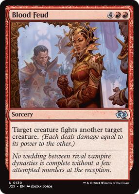 Magic: The Gathering - Foundations Jumpstart - Blood Feud - 130 - Normal