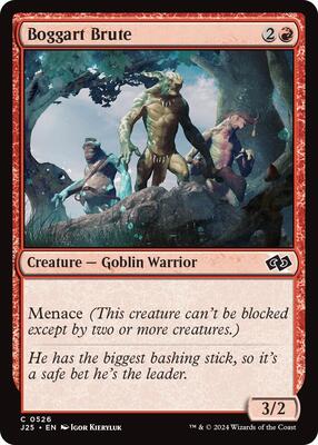 Magic: The Gathering - Foundations Jumpstart - Boggart Brute - 526 - Normal