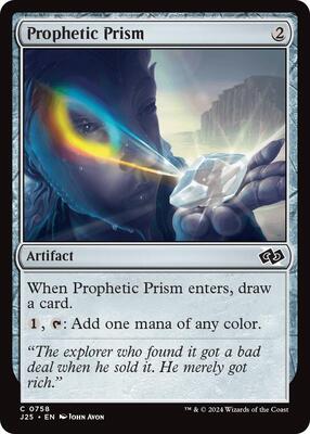 Magic: The Gathering - Foundations Jumpstart - Prophetic Prism - 758 - Normal