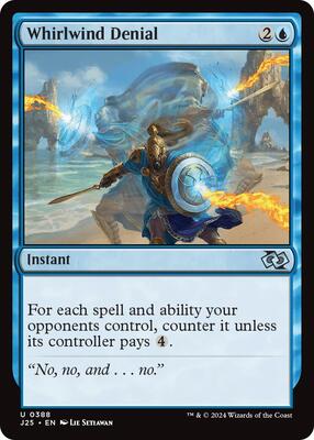 Magic: The Gathering - Foundations Jumpstart - Whirlwind Denial - 388 - Normal