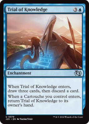 Magic: The Gathering - Foundations Jumpstart - Trial of Knowledge - 379 - Normal