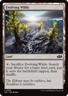 Magic: The Gathering - Foundations Jumpstart - Evolving Wilds - 765 - Normal