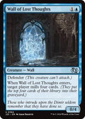 Magic: The Gathering - Foundations Jumpstart - Wall of Lost Thoughts - 384 - Normal