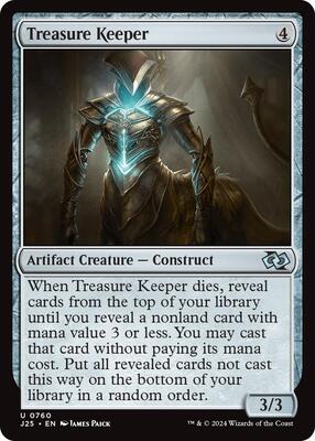 Magic: The Gathering - Foundations Jumpstart - Treasure Keeper - 760 - Normal