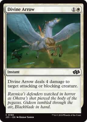 Magic: The Gathering - Foundations Jumpstart - Divine Arrow - 190 - Normal