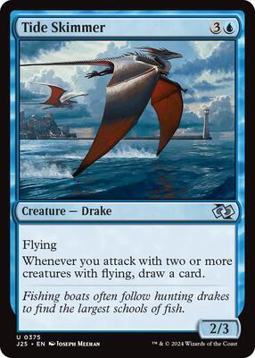 Magic: The Gathering - Foundations Jumpstart - Tide Skimmer - 375 - Normal
