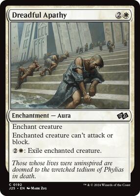 Magic: The Gathering - Foundations Jumpstart - Dreadful Apathy - 192 - Normal