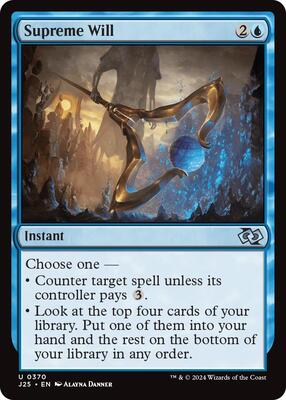 Magic: The Gathering - Foundations Jumpstart - Supreme Will - 370 - Normal