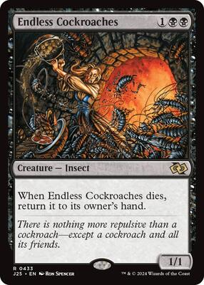 Magic: The Gathering - Foundations Jumpstart - Endless Cockroaches - 433 - Normal