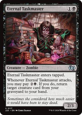 Magic: The Gathering - Foundations Jumpstart - Eternal Taskmaster - 117 - Normal