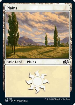Magic: The Gathering - Foundations Jumpstart - Plains (0083) - 83 - Normal