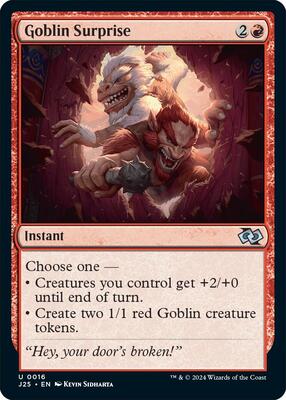 Magic: The Gathering - Foundations Jumpstart - Goblin Surprise - 16 - Normal