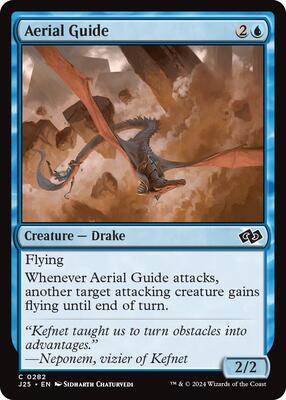 Magic: The Gathering - Foundations Jumpstart - Aerial Guide - 282 - Normal